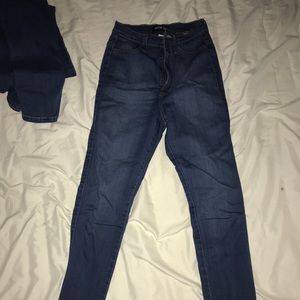 High wasted light blue FashionNova jeans